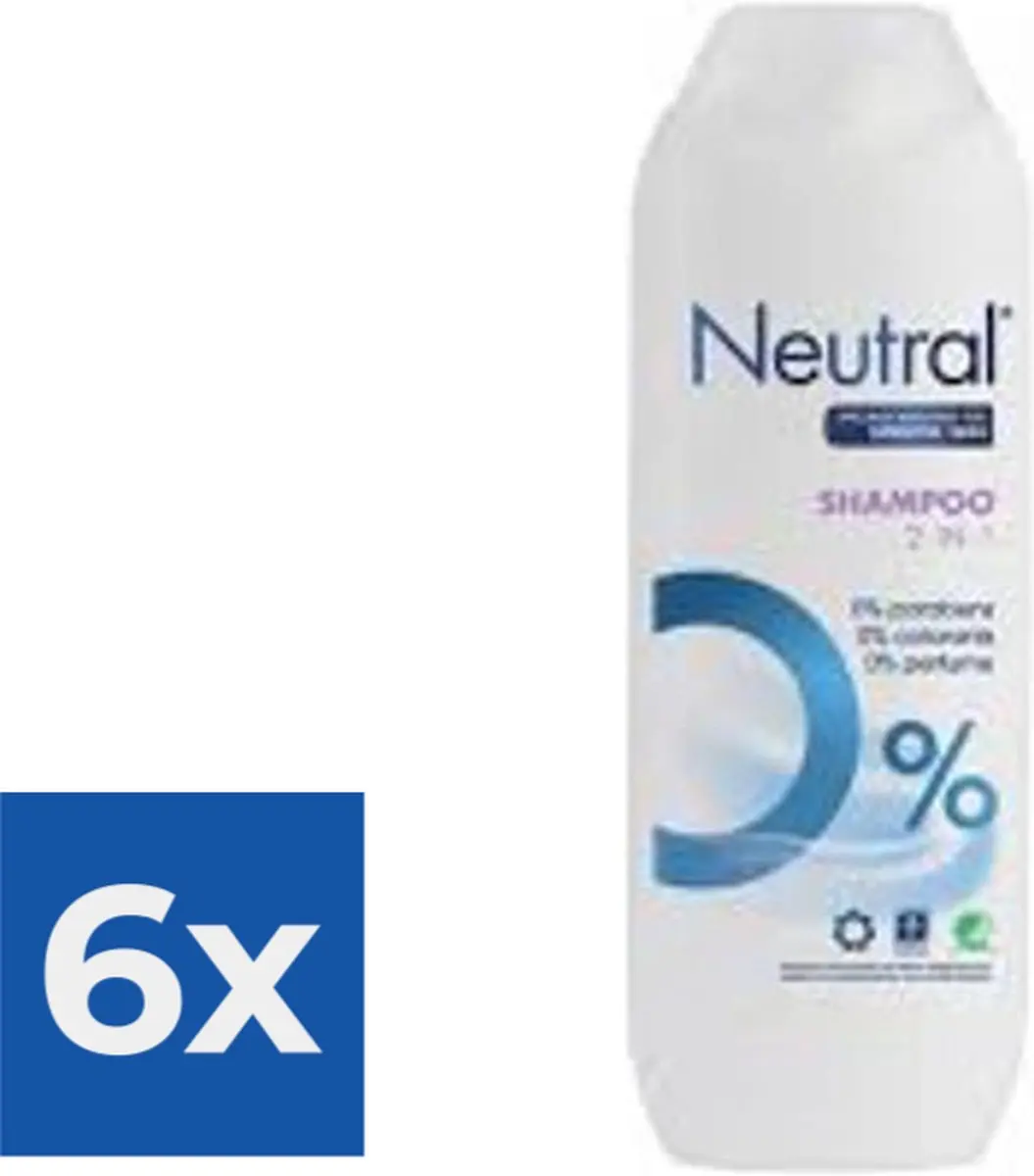 Neutral 2in1 Shampoo - 6x250ml