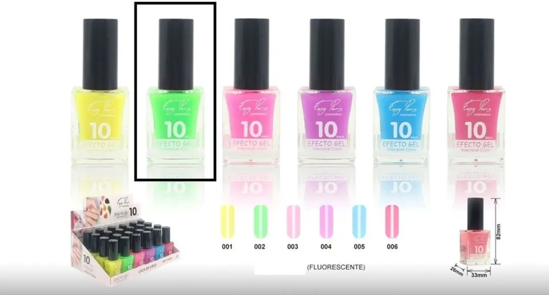 Easy Paris Cosmetics Fluoriserende Nagellak 002