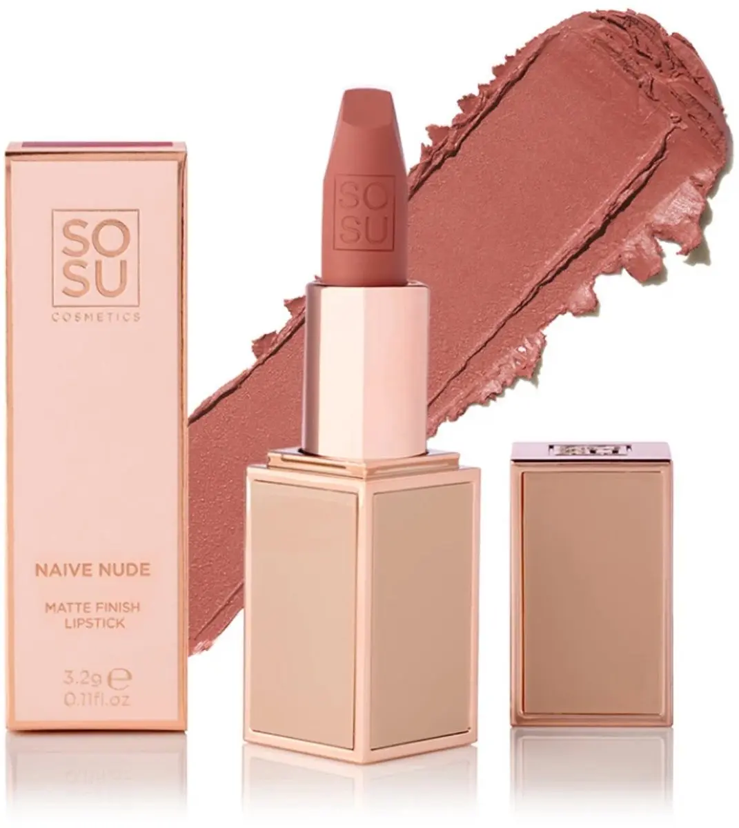 Sosu Matte Lipstick Naive Nude 3.2g