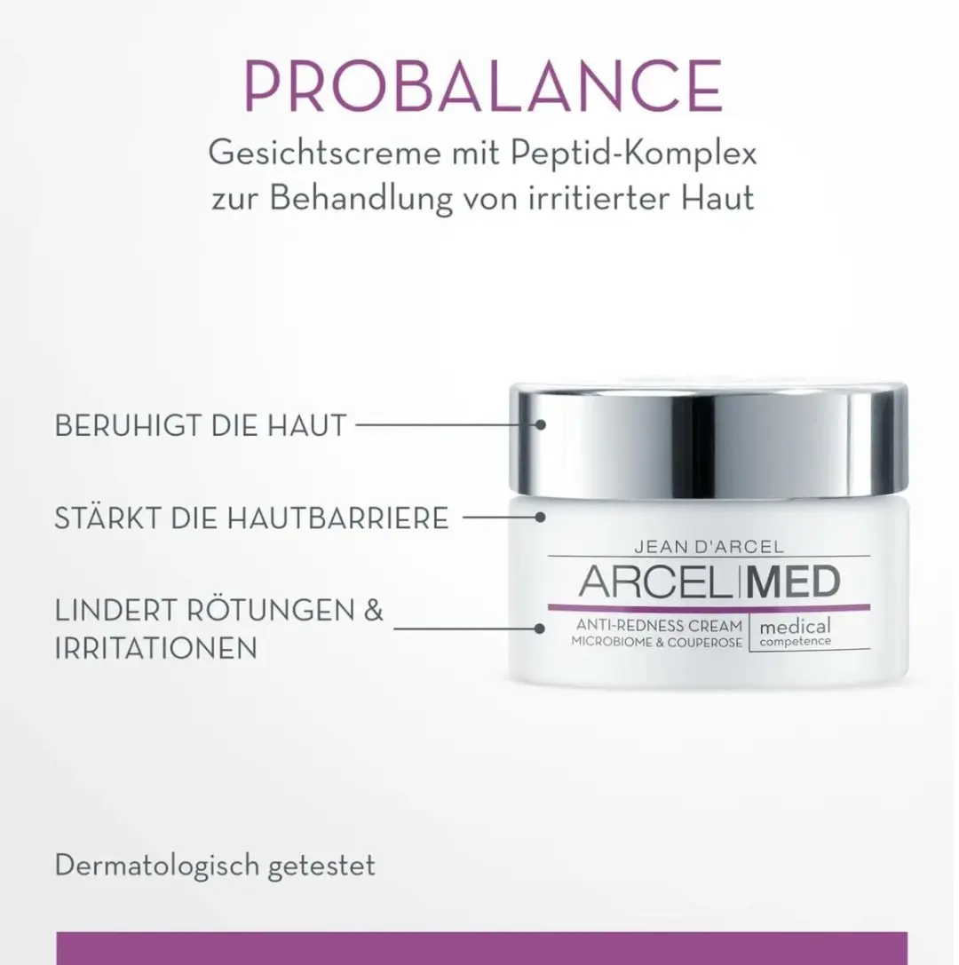 Jean D'Arcel Arcelmed Probalance Dagcrème 50ml - Kalmerend