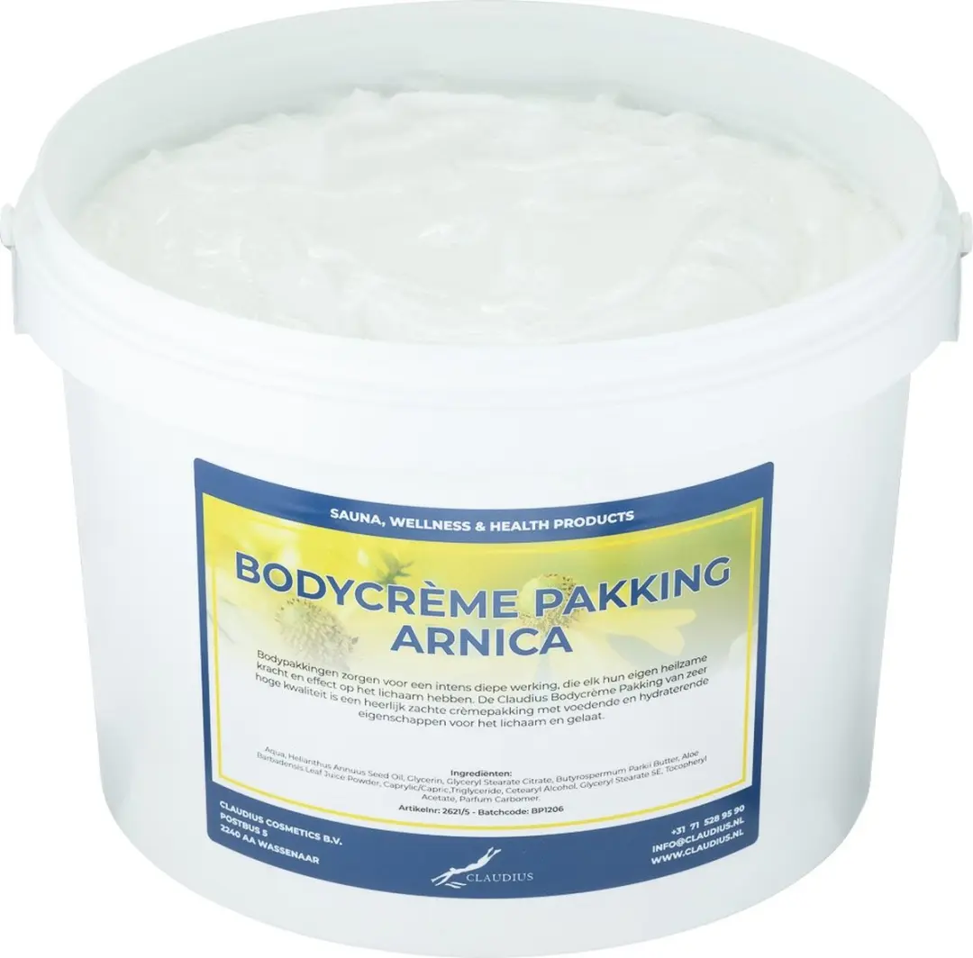 Splashbox Cosmetics Arnica Bodycrème 10L