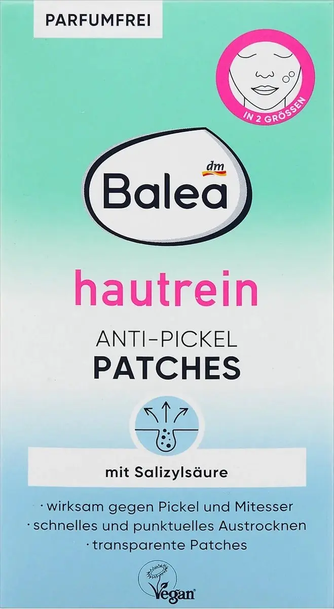 Balea Pimple Patch Anti-Puistjes 36 Stuks - Transparant