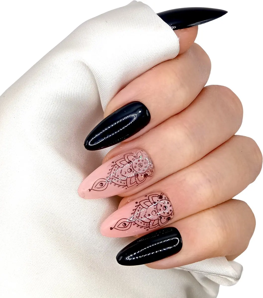 SD Press on Nails B-51 Plaknagels