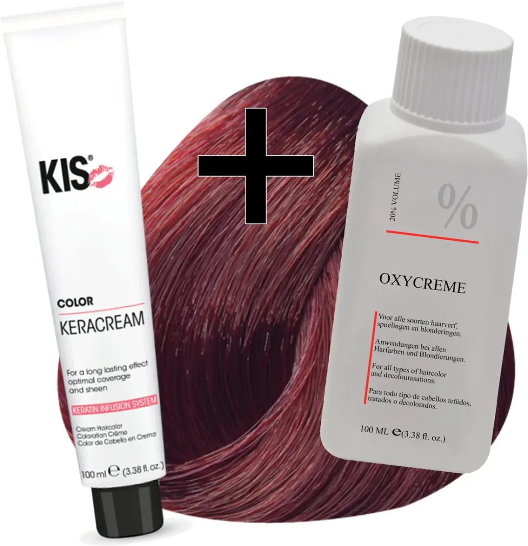 KIS Haarverfset 6RV Rood Violet 100ml