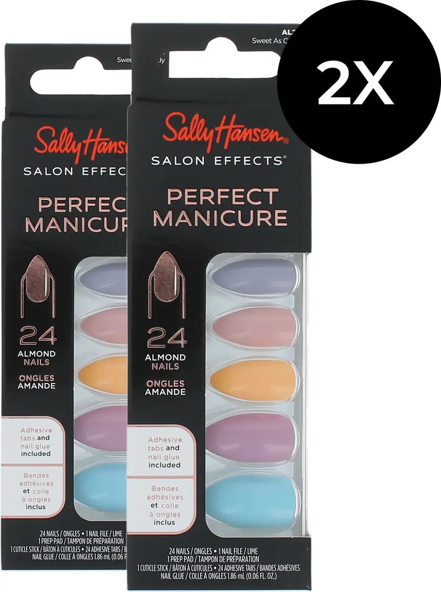Sally Hansen Perfect Manicure 24 Almond Nails
