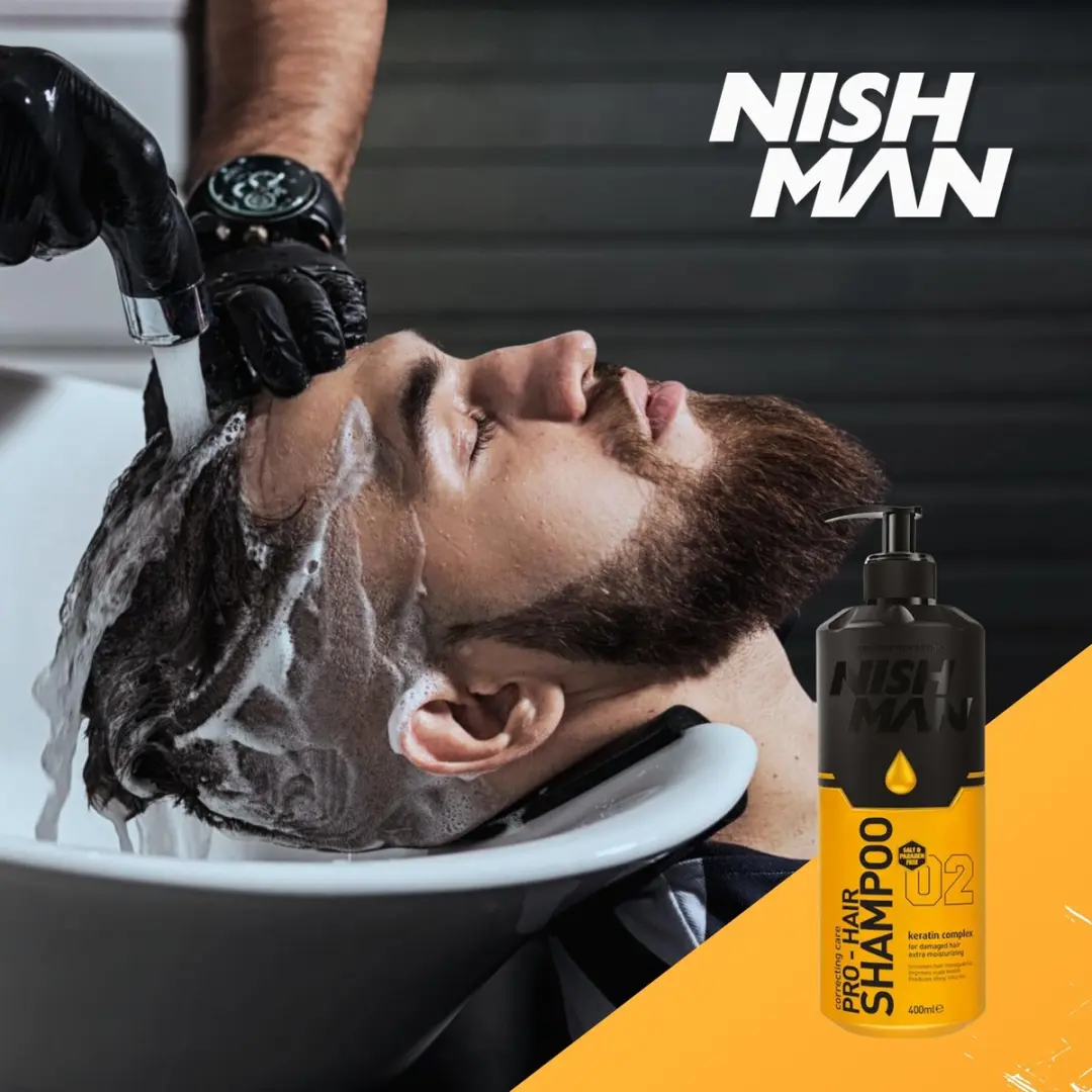 Nishman Pro-Hair Shampoo Keratin Complex 02 - 400ml