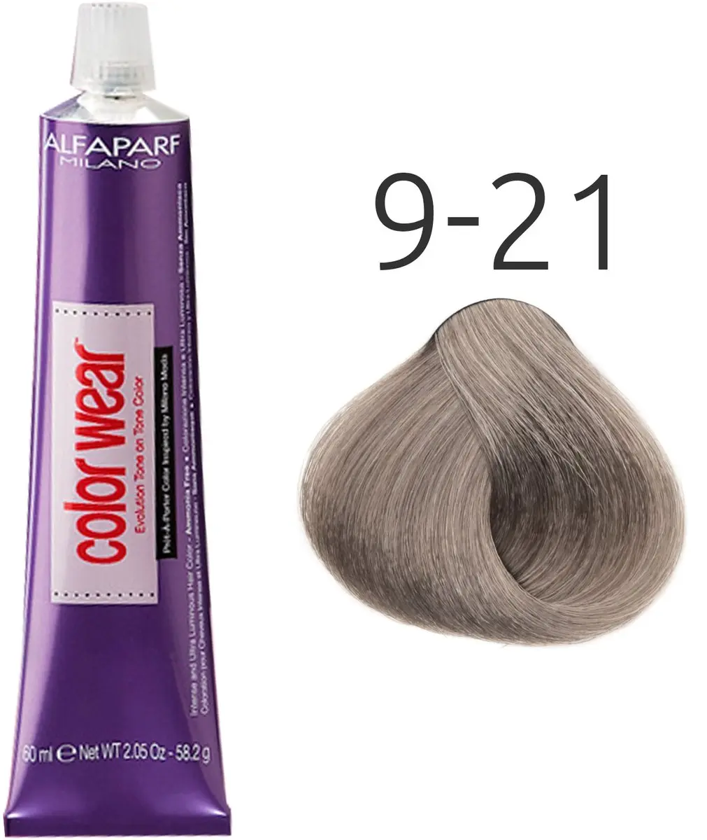 ALFAPARF Color Wear 9.21 Asblond - 60ml