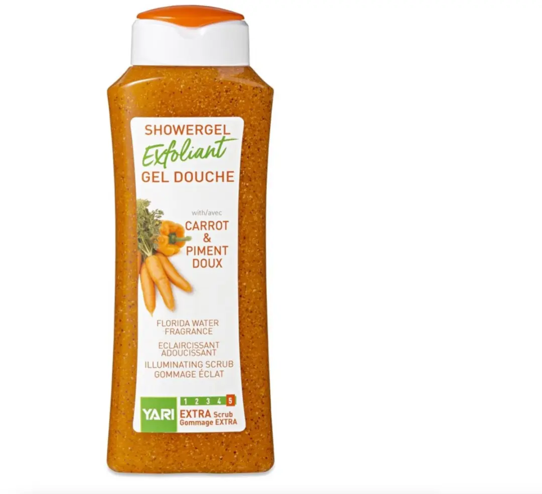 Yari Exfoliant Showergel Wortelolie 500ml
