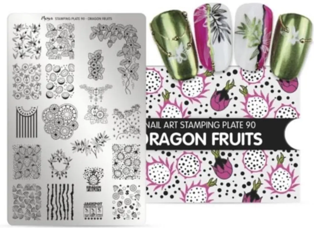 Moyra Stamping Plate 90 - Dragon Fruits 55g