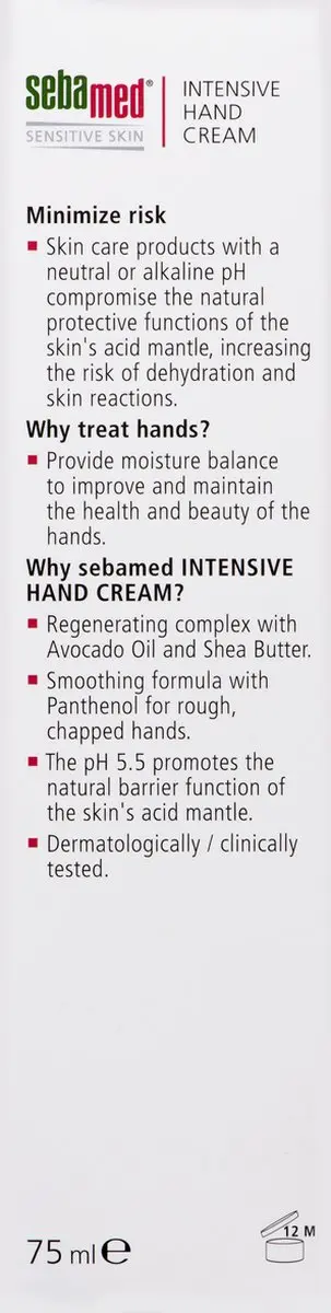 Sebamed Intensieve Handcrème 75ml - Avocado & Shea Butter