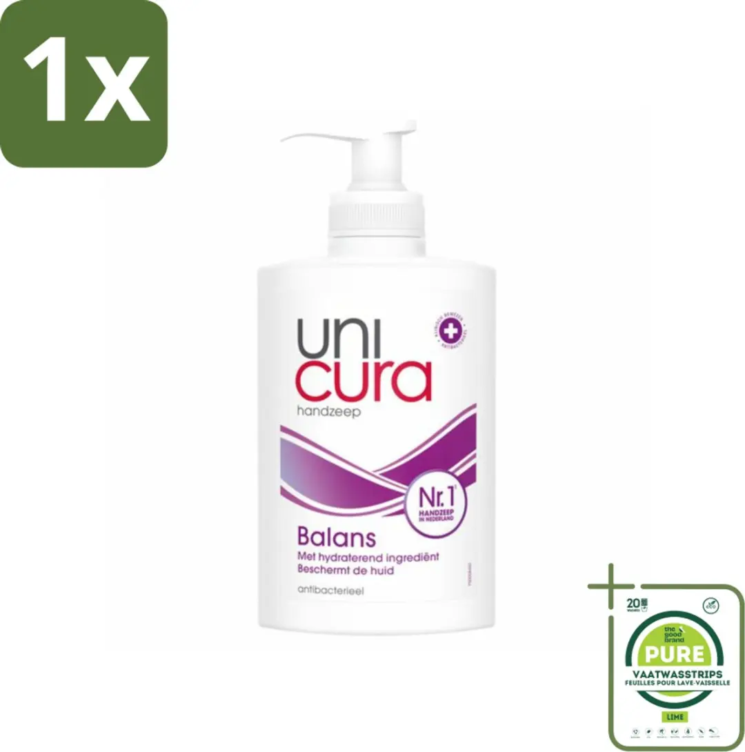Unicura Balans Antibacteriële Handzeep 250ml