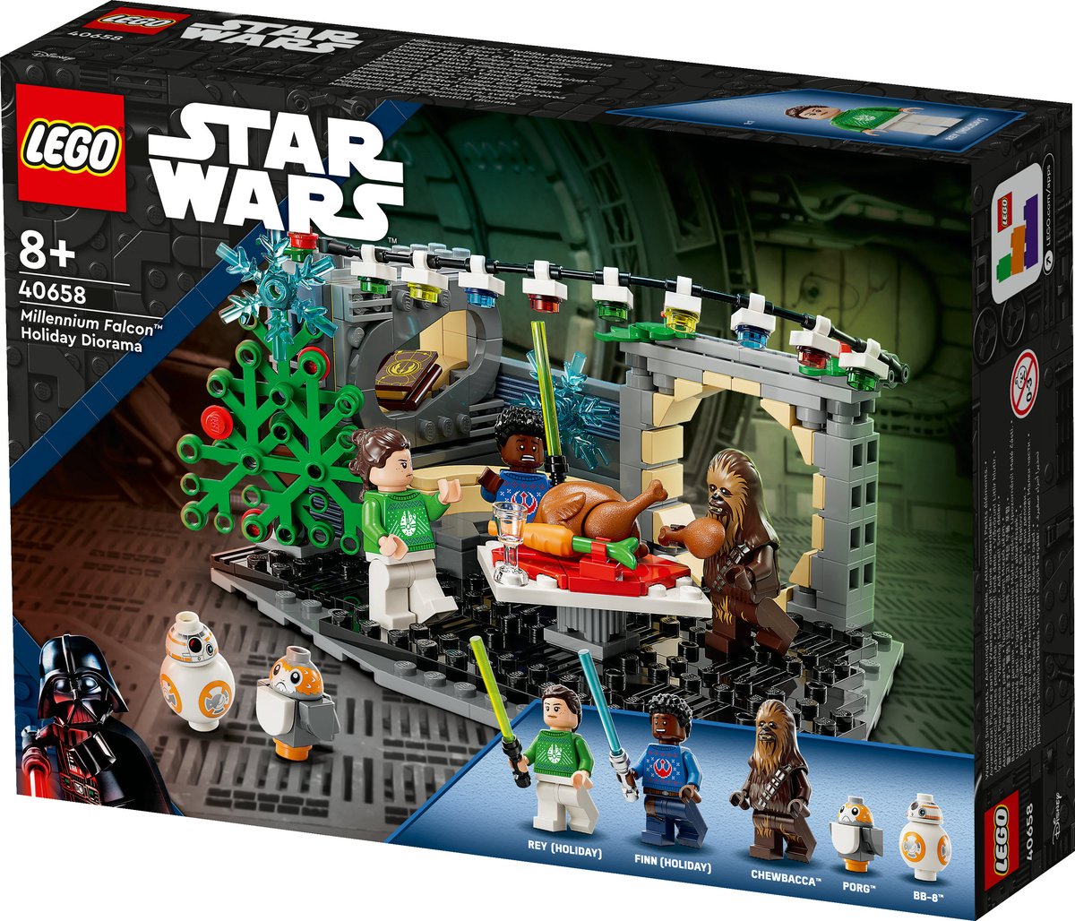 Lego 40658 Milennium Falcon Holiday Diorama