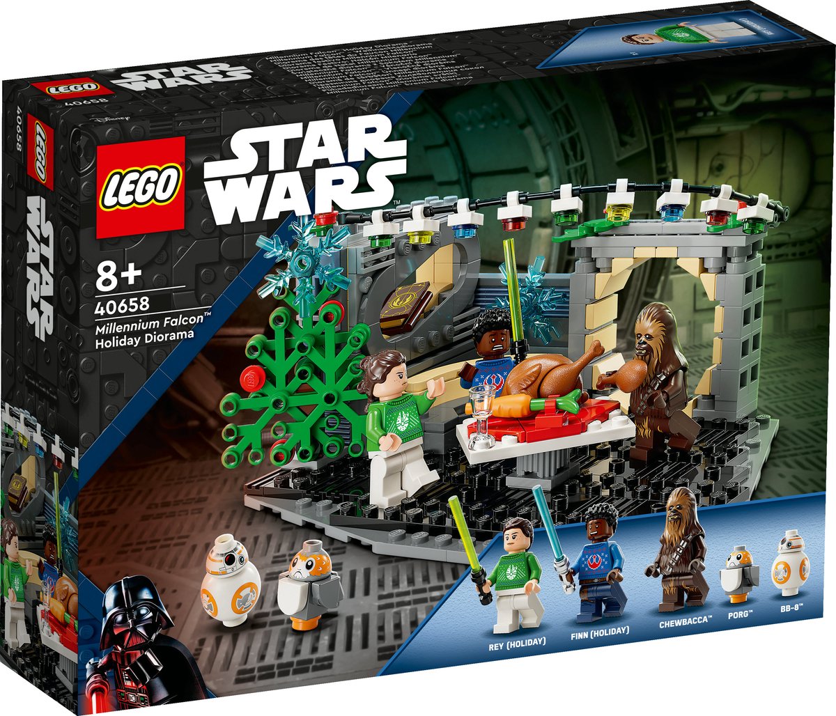Lego 40658 Milennium Falcon Holiday Diorama