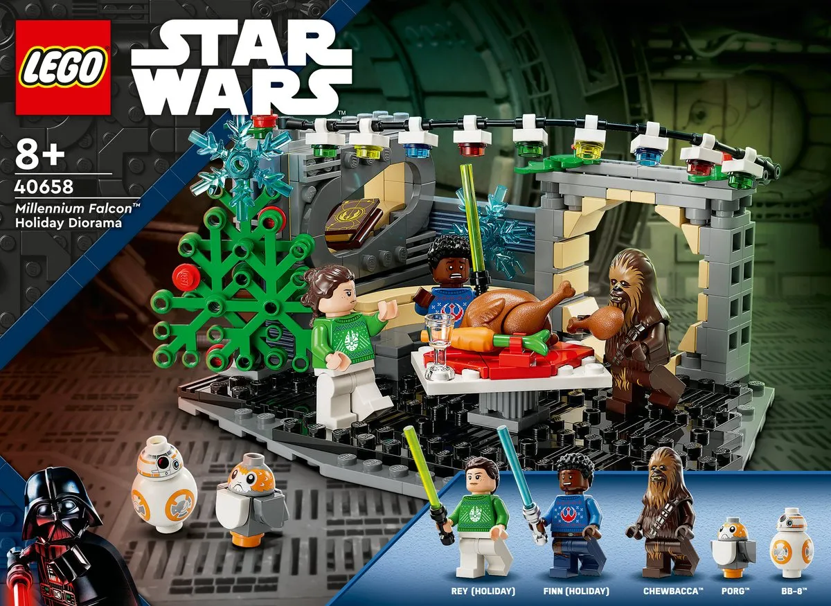 LEGO 40658 Millennium Falcon Holiday Diorama - 282 Stukken - Meerkleurig - afbeelding 6 van 6