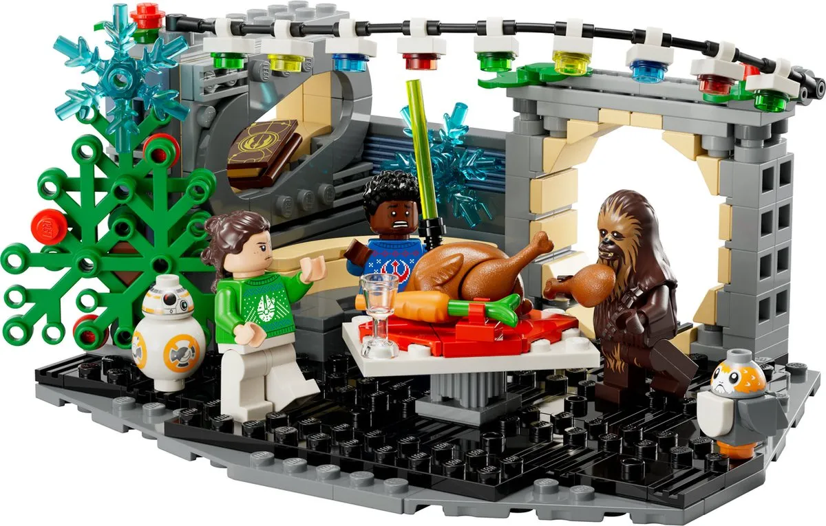 LEGO 40658 Millennium Falcon Holiday Diorama - 282 Stukken - Meerkleurig