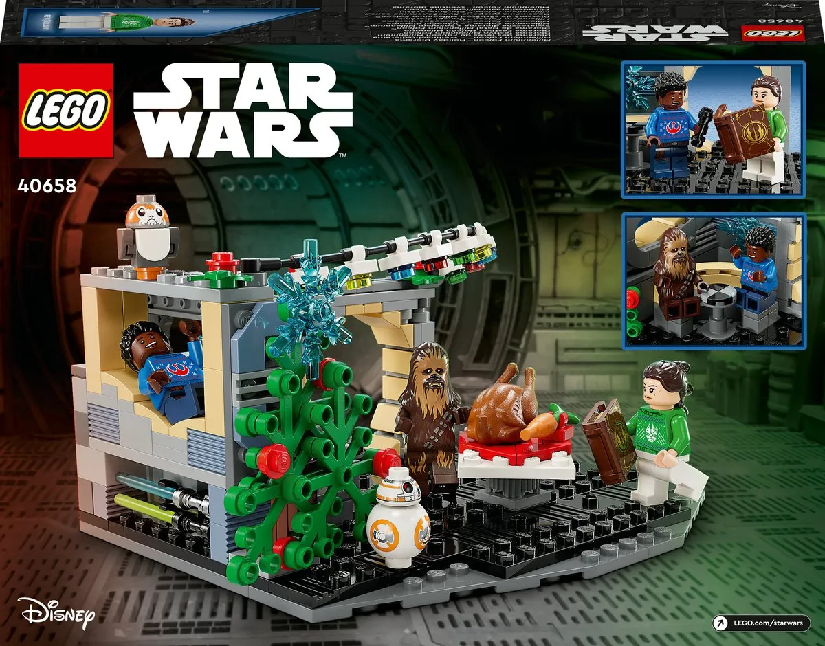 LEGO 40658 Millennium Falcon Holiday Diorama - 282 Stukken - Meerkleurig