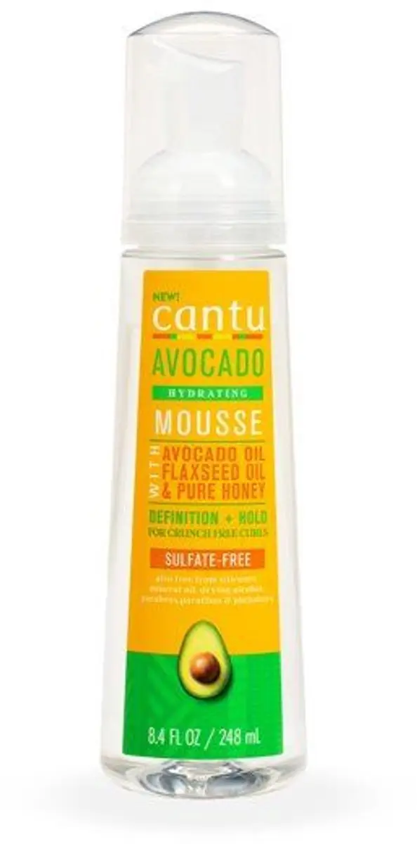 Cantu Avocado Hydrating Styling Mousse 248ml