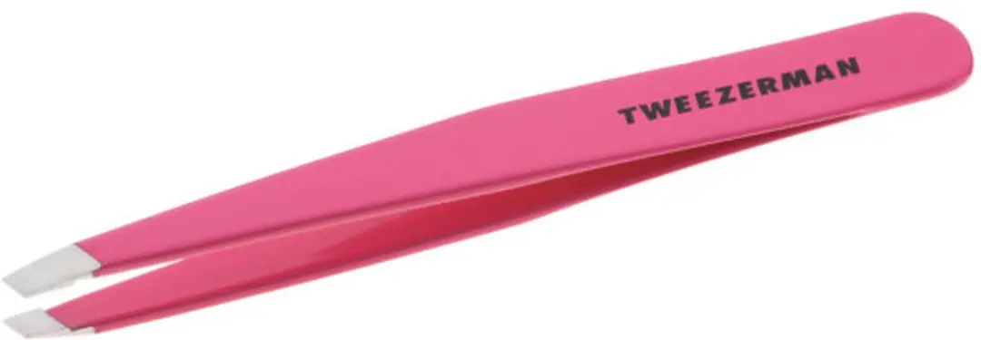 Tweezerman Slant Pink Wenkbrauwpincet