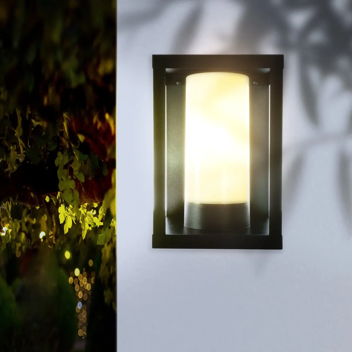 Calex Smart Outdoor LED Wandlamp RGBW 4W - Zwart