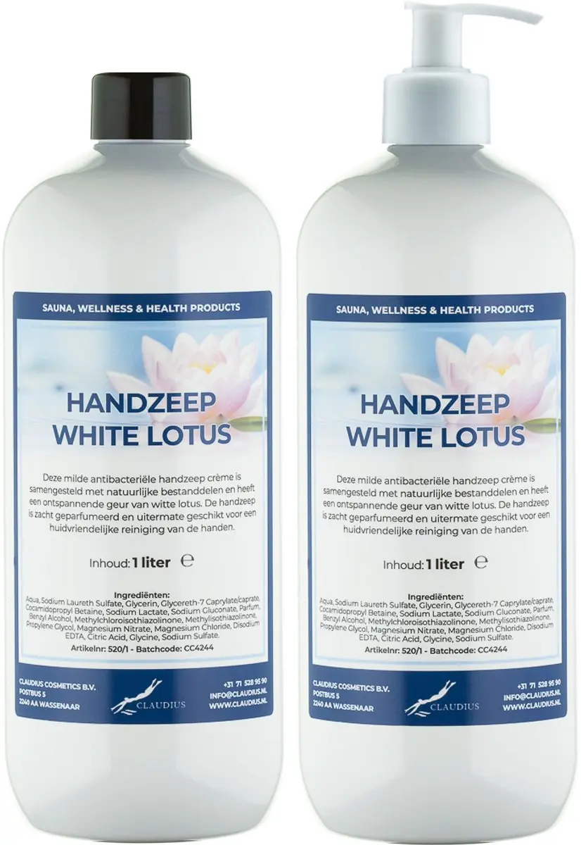 Splashbox Cosmetics Handzeep White Lotus 2 Liter