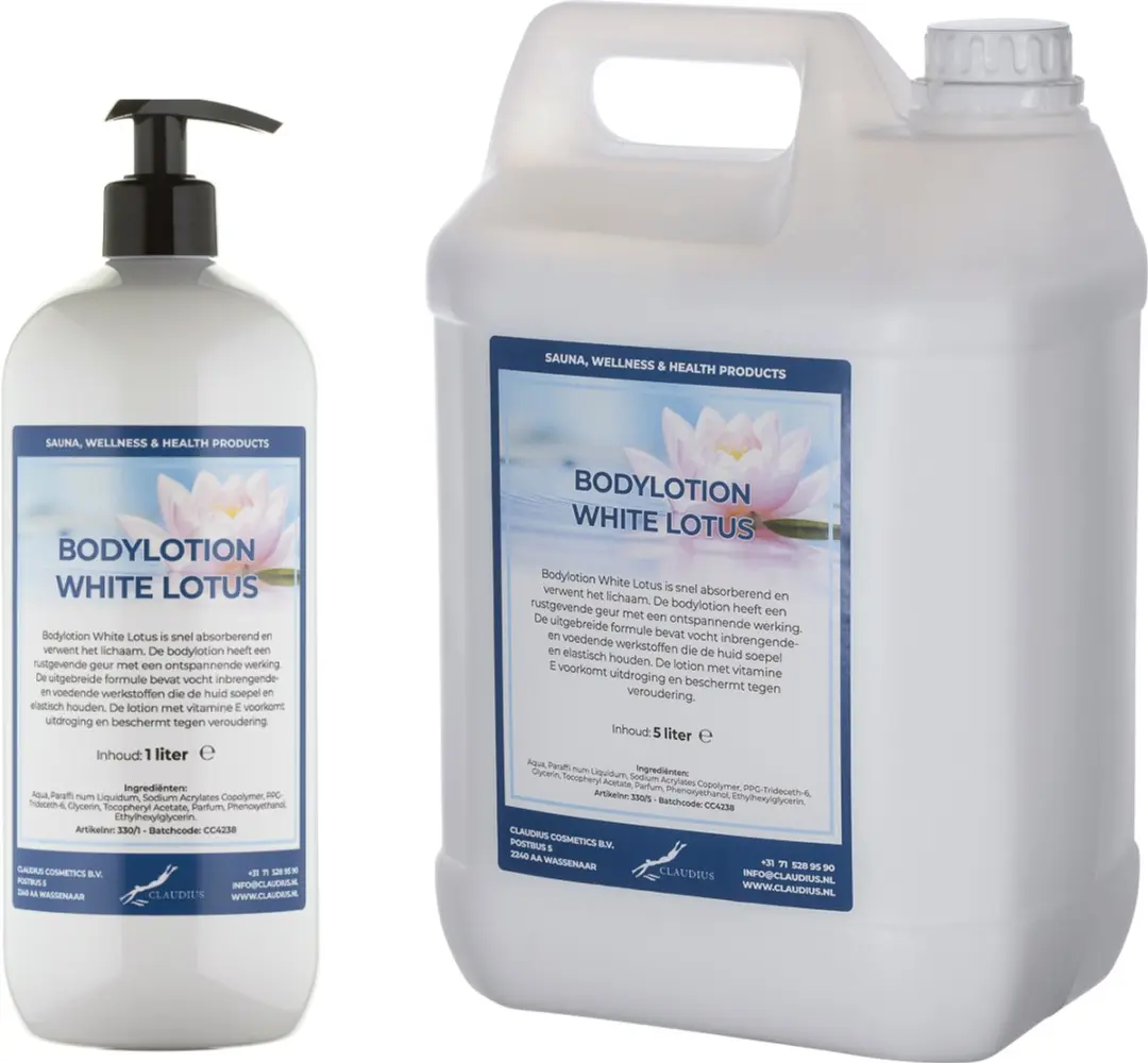 Splashbox Cosmetics White Lotus Bodylotion 6L