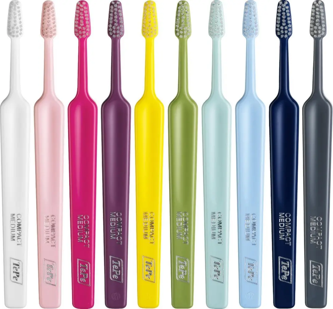 TePe Select Compact Medium Tandenborstel - Multicolor