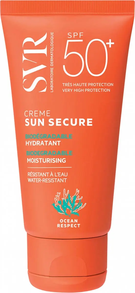 SVR Crème Sun Secure Biodégradable Hydratant 50ml