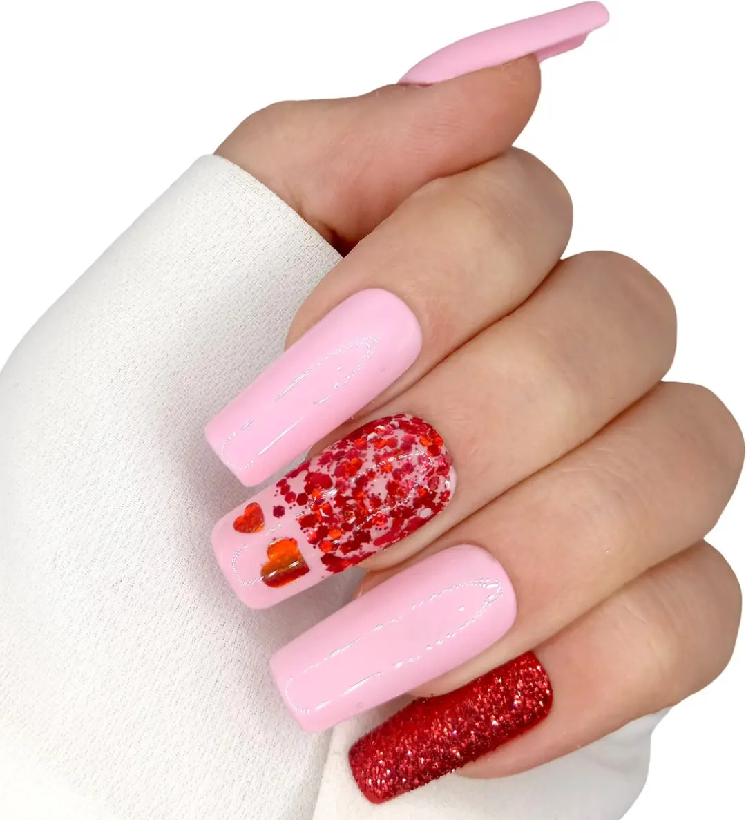 SD Press on Nails Love is in the Air Plaknagels