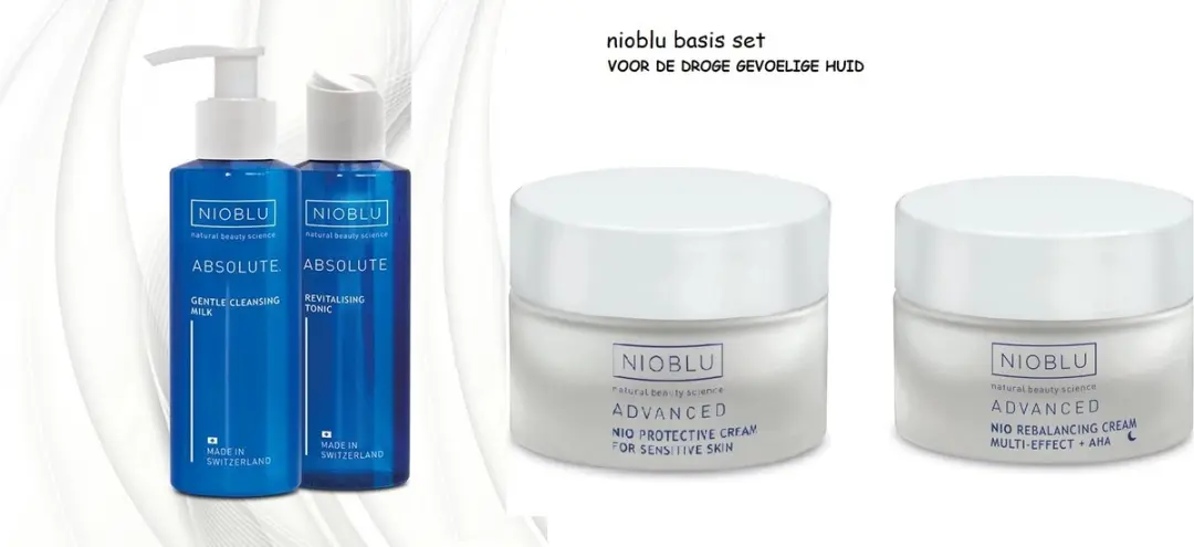 Nioblu Basis Set voor Droge Gevoelige Huid