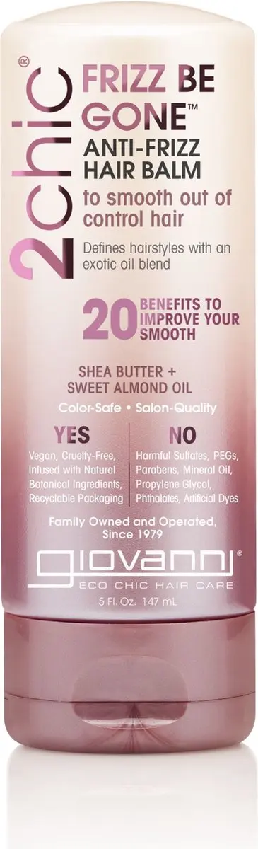 Giovanni Cosmetics 2chic Frizz Be Gone Shea Butter & Sweet Almond Oil Anti-Frizz