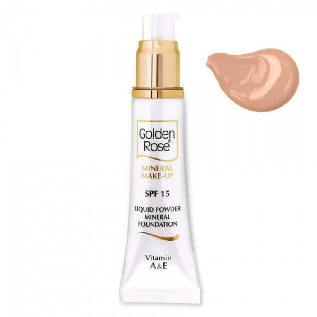 Golden Rose Liquid Powdery Mineral Foundation 07 - 35ml
