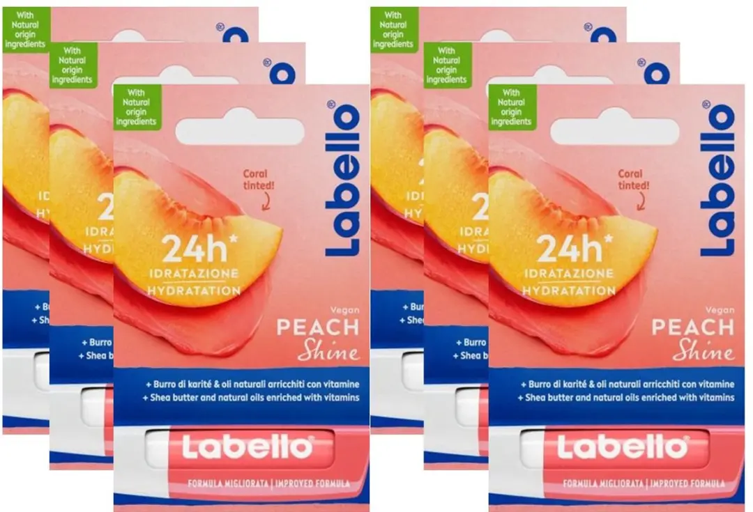 Labello Peach Shine Stick
