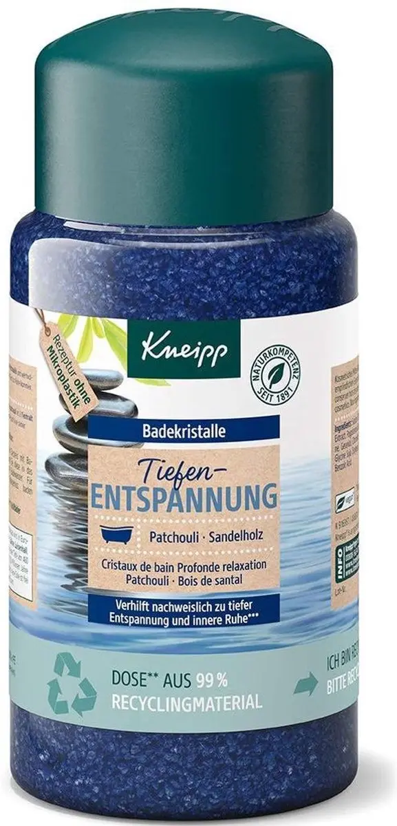 Kneipp Badkristallen Tiefen Entspannung Patchouli 600g