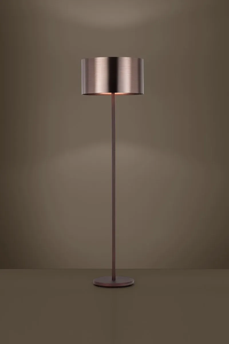 Eglo Saganto 1 Vloerlamp - E27 - Koper