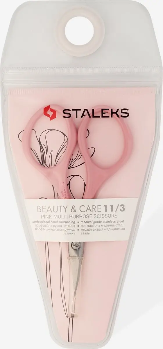 STALEKS Pro Beauty & Care Multifunctionele Schaar - Roze