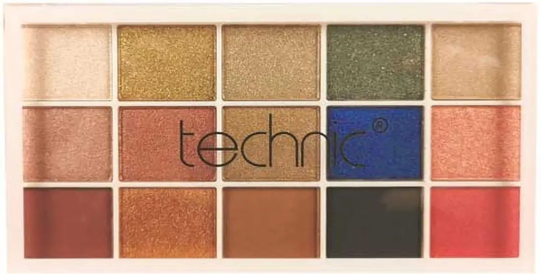 Technic Goddess Pressed Pigment Oogschaduw Palette - 6.75g - 15 Stuks