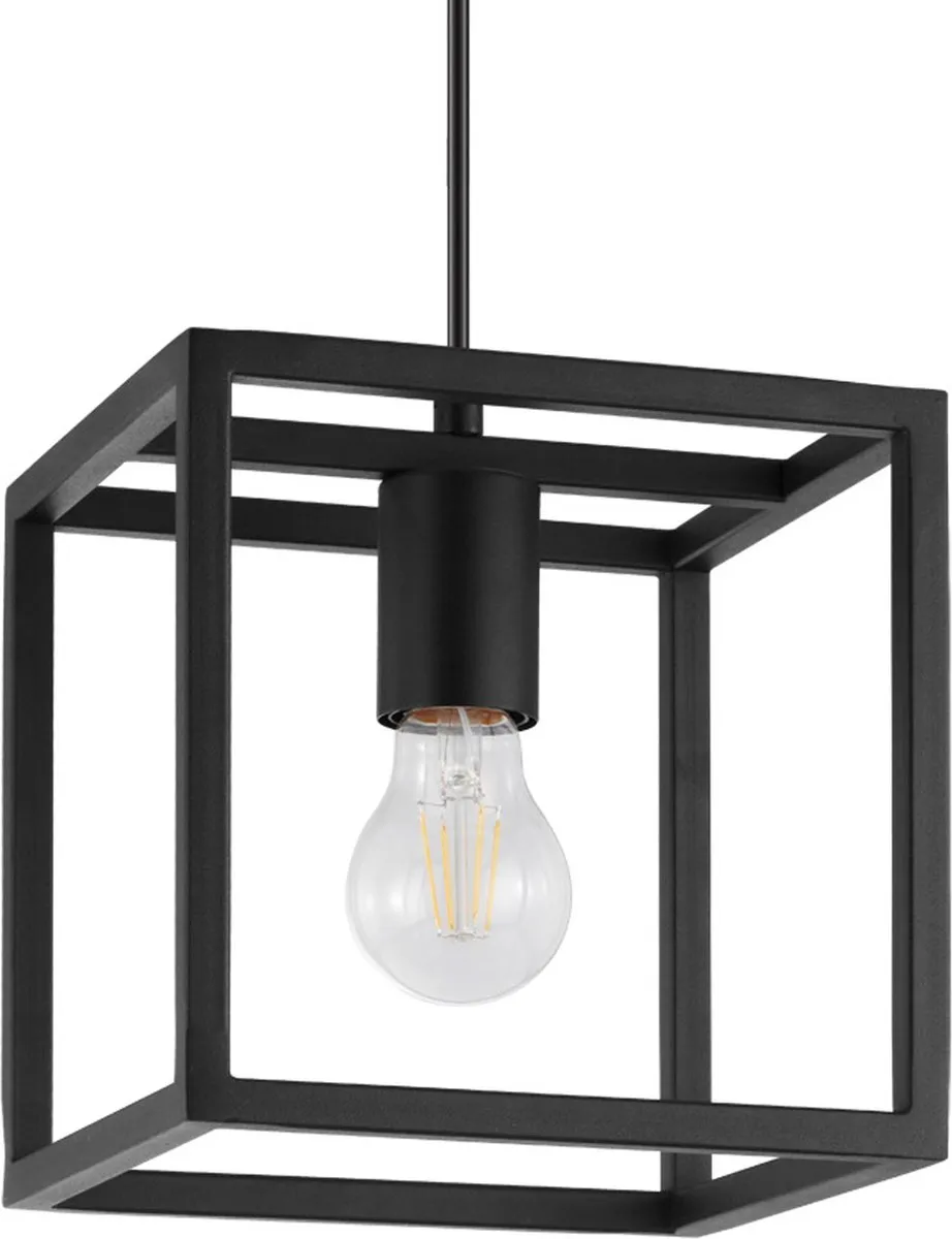 Eglo Eldrick Hanglamp E27 - 20cm - Zwart