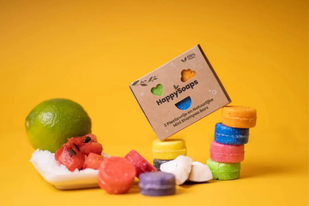 HappySoaps Mini Shampoo Bars 3ST - 10g
