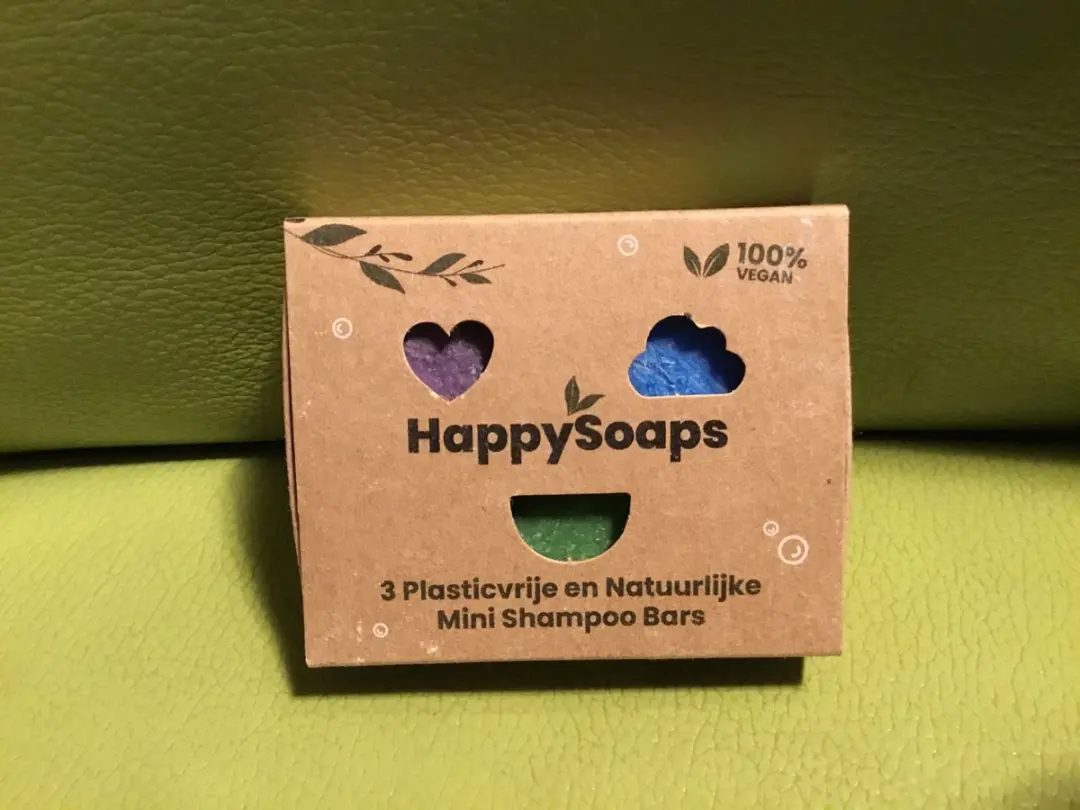 HappySoaps Mini Shampoo Bars 3ST - 10g