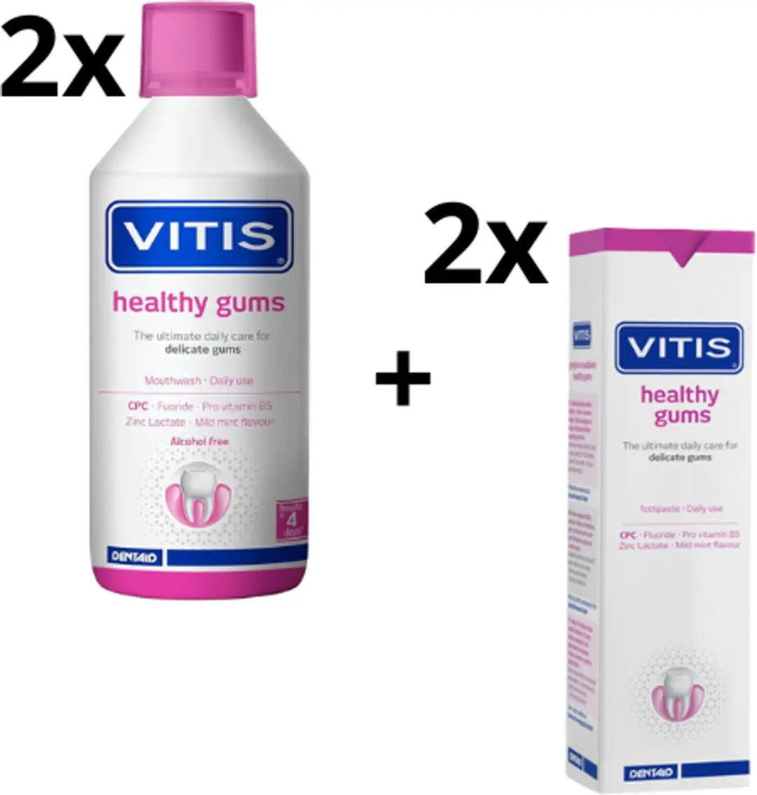Vitis Gingival Voordeelverpakking