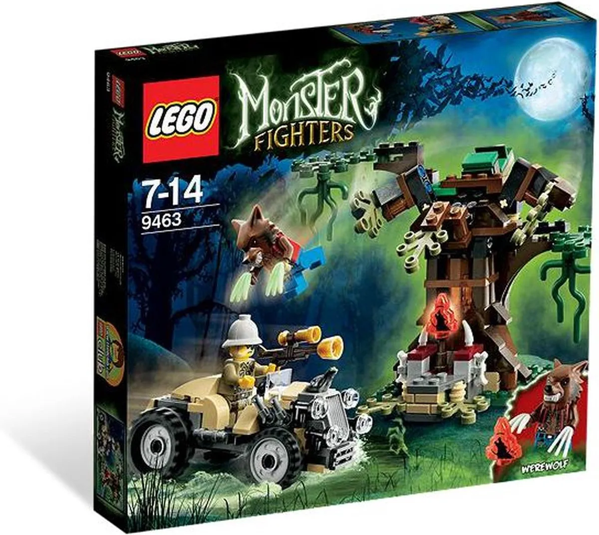 LEGO Monster Fighters Weerwolf 9463