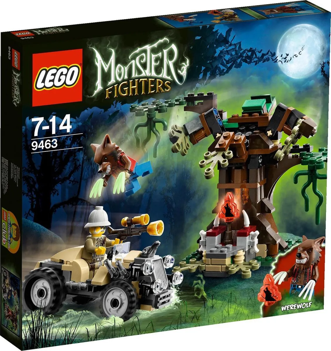 LEGO Monster Fighters Weerwolf 9463 - 243 Stukken