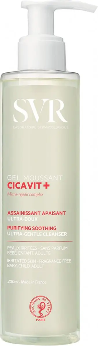 SVR Cicavit+ Gel Moussant 200ml