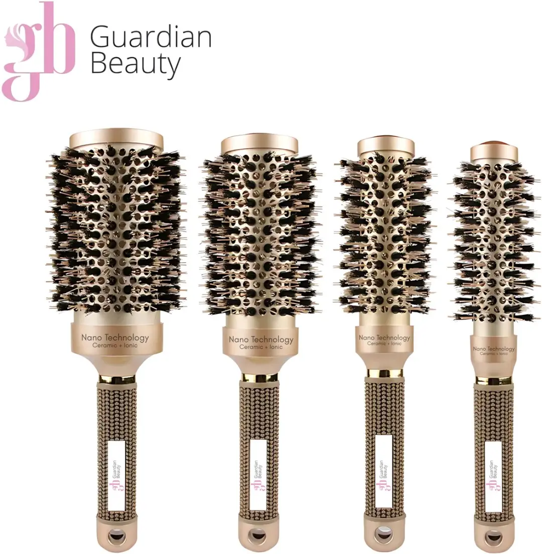Guardian Beauty Föhnborstel 25mm - Keramisch & Ionisch - Goud