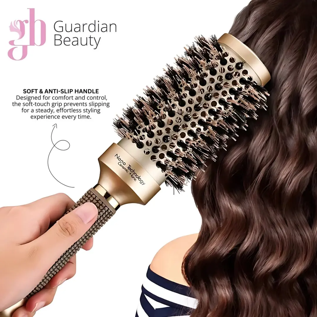 Guardian Beauty Föhnborstel 25mm - Keramisch & Ionisch - Goud
