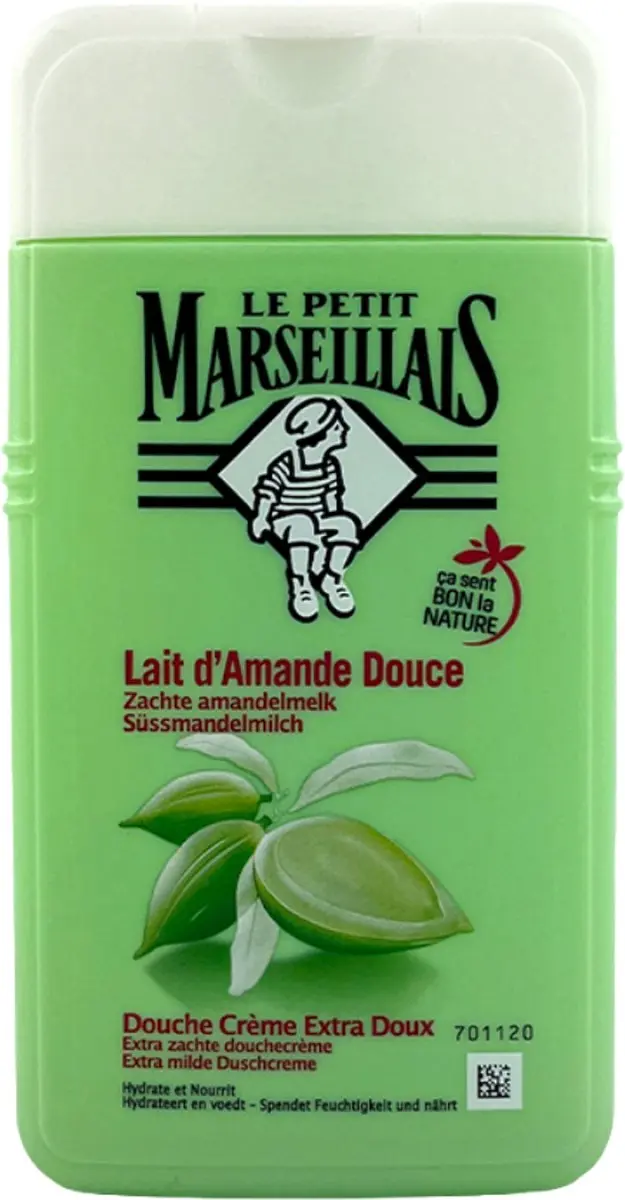 Le Petit Marseillais Bio Douchecrème Amandelmelk 250ml