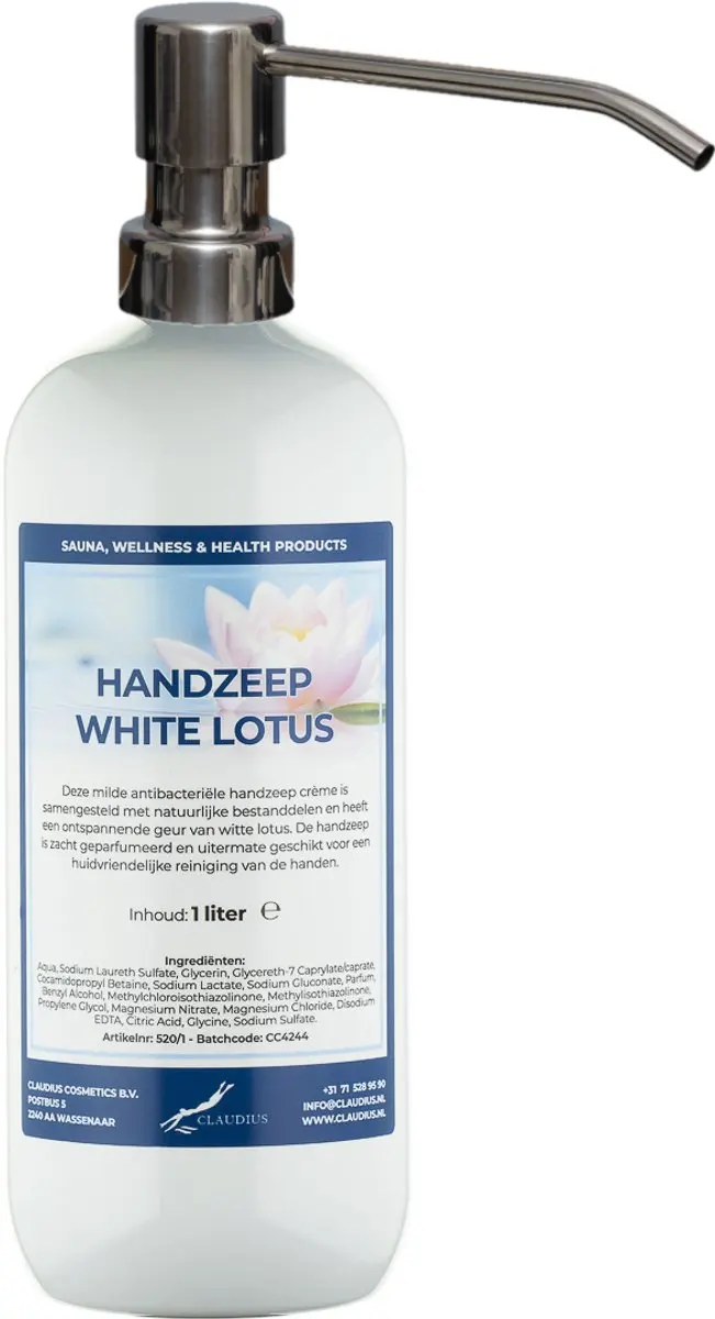 Splashbox Cosmetics Handzeep White Lotus 1L