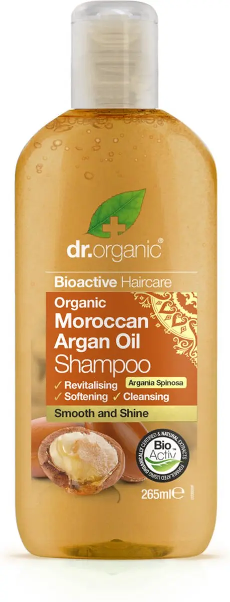 Dr Organic Marokkaanse Argan Olie Shampoo 6x265ml