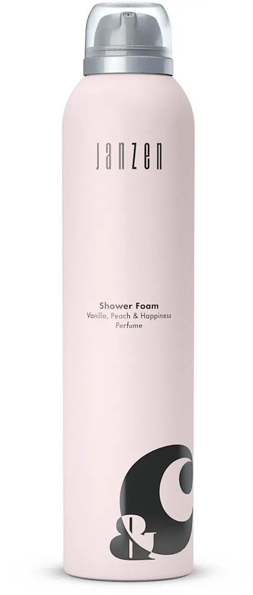 Janzen Shower Foam Vanilla Peach & Happiness 200ml