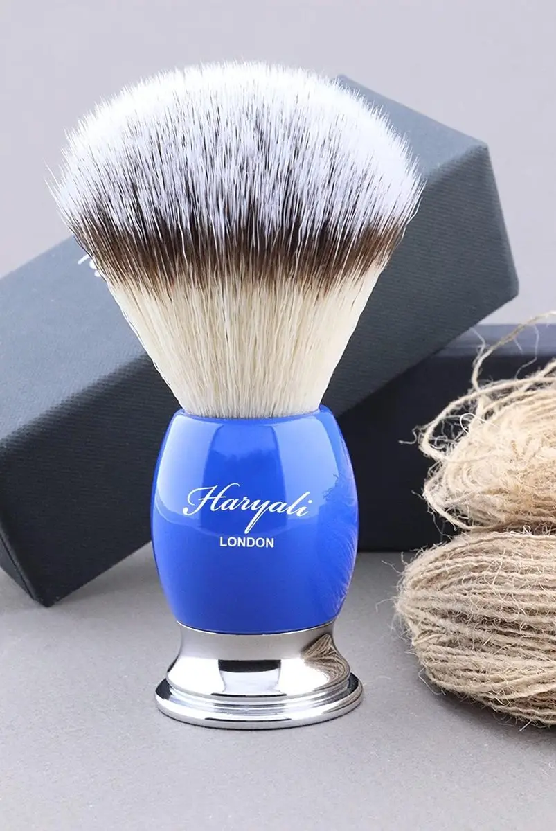 Haryali London Shaving Brush - Matblauw